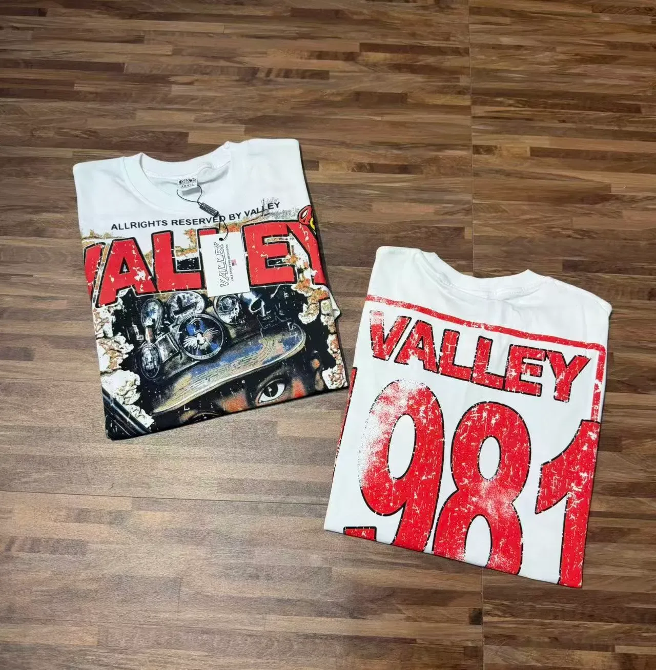 Valley Warzone Peace Militart Graphic Print T-Shirt 8