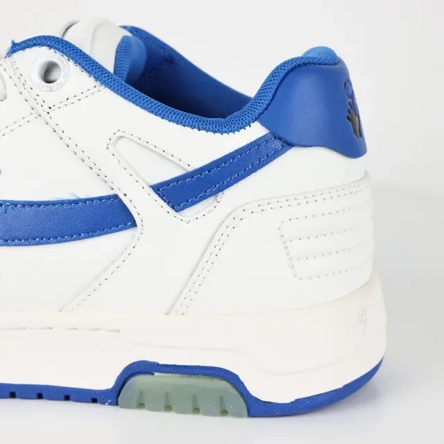 Sneaker Low-Top Blanc et Bleu Arrow-Logo 4