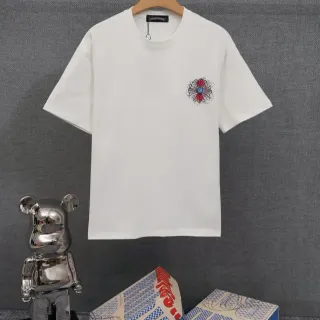 White Graphic-Print Crewneck Short-Sleeve T-Shirt