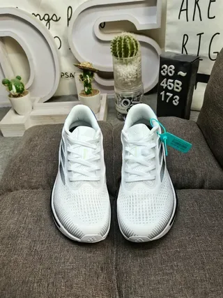 White Gray Orange Navy Mesh Upper Sculpted Midsole Lifestyle Sneakers 10
