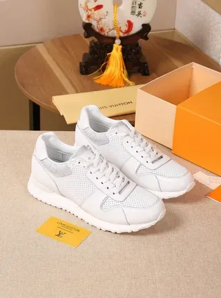 White Perforated Leather Minimalist Lifestyle Sneaker 9
