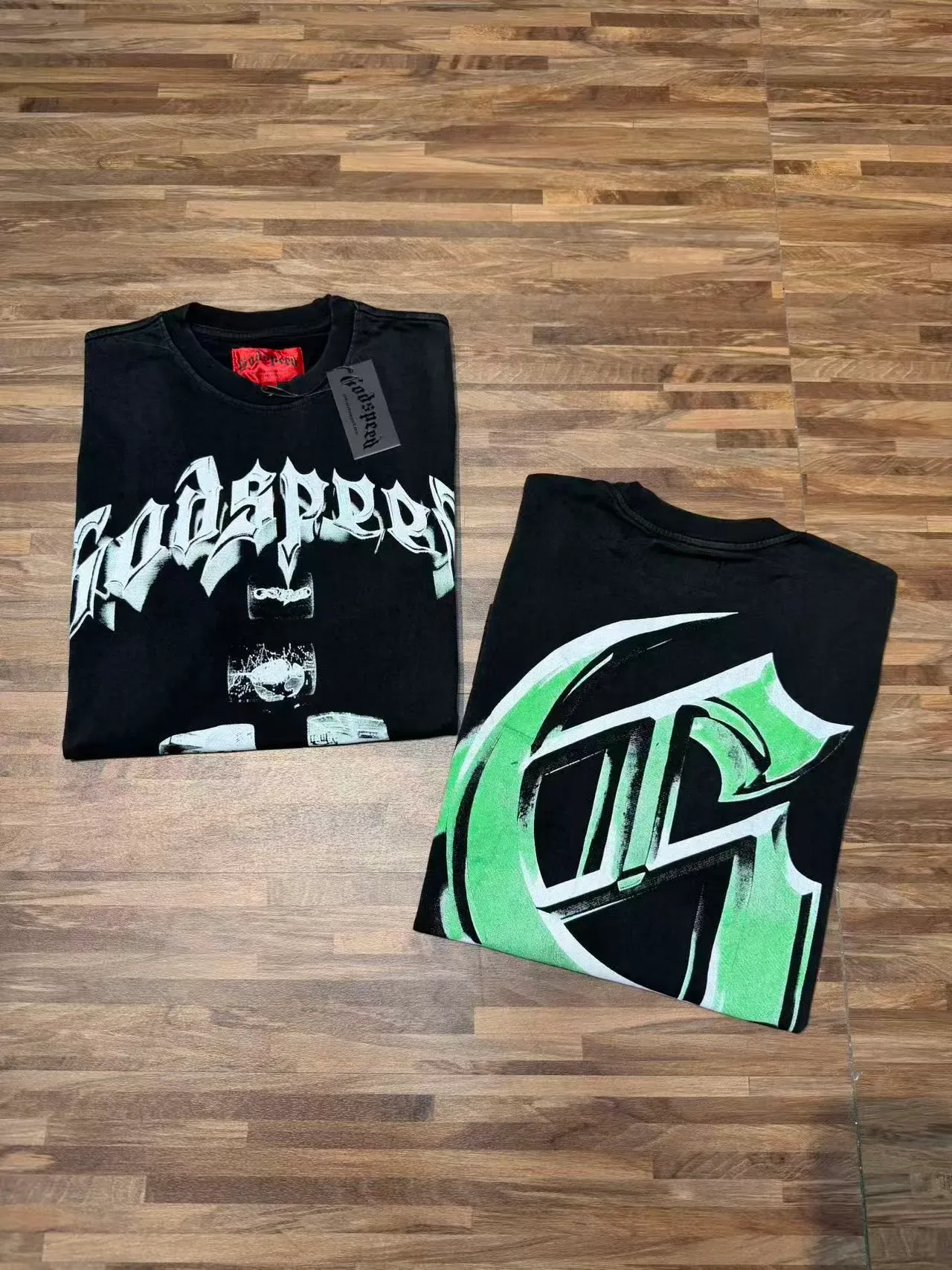 Godspeed Graphic Print Black T-Shirt 4
