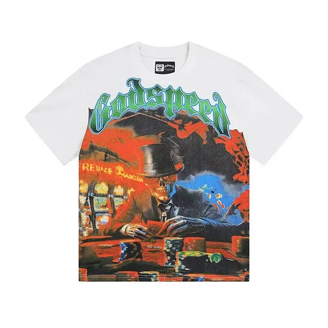 Godspeed Graphic Print Oversized T-Shirt 4