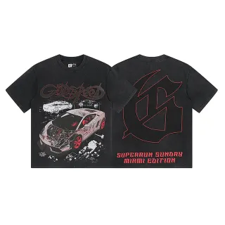 Godspeed Superrun Sunday Miami Edition Oversized Graphic T-Shirt
