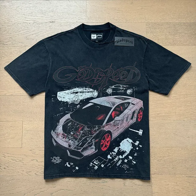 T-shirt graphique oversize Godspeed Superrun Sunday Édition Miami 4