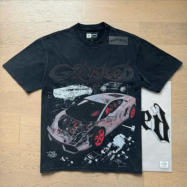 T-shirt graphique oversize Godspeed Superrun Sunday Édition Miami 5