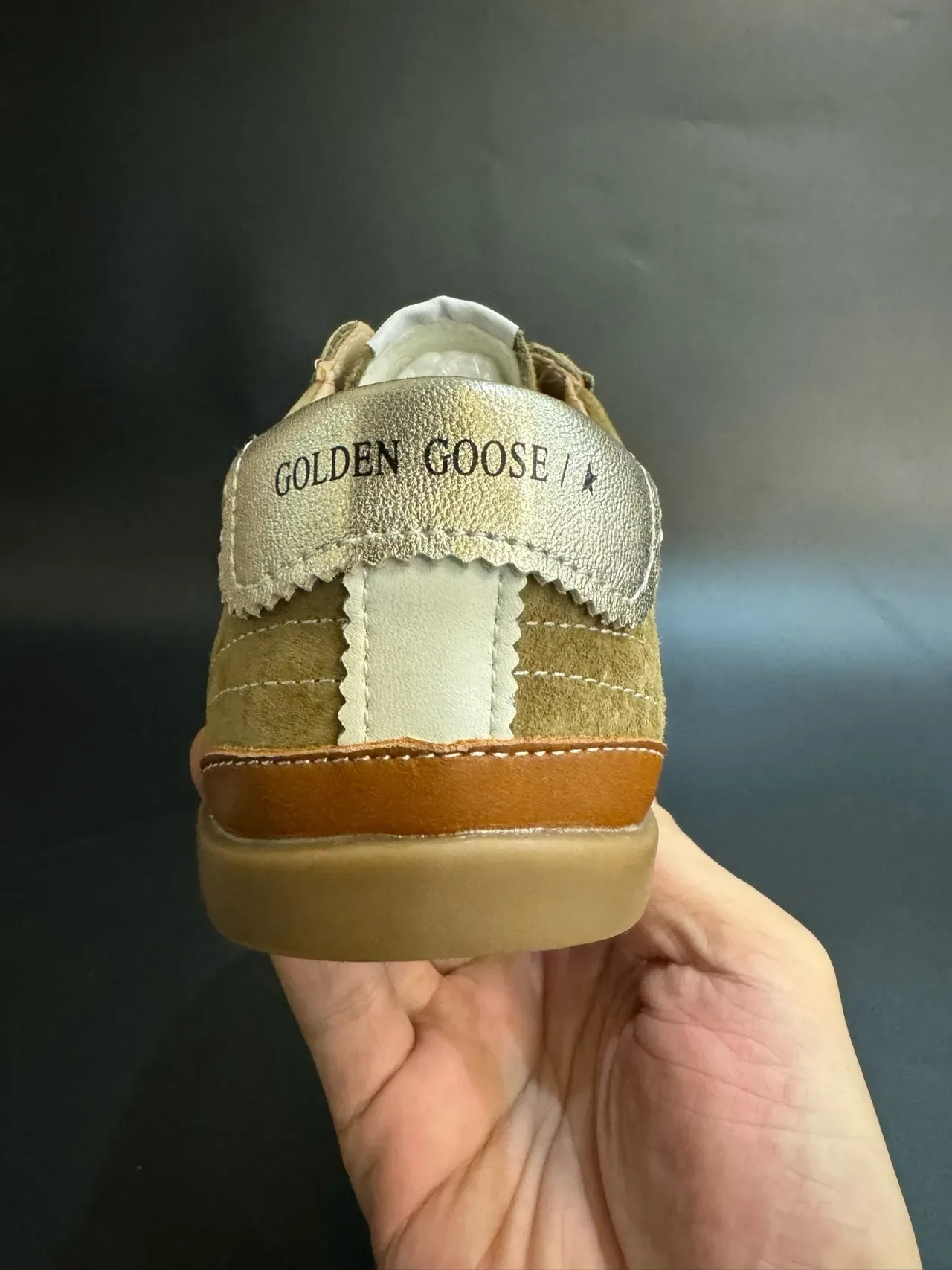Golden Goose Super-Star Off-White Suede Star Patch zapatillas lifestyle 5