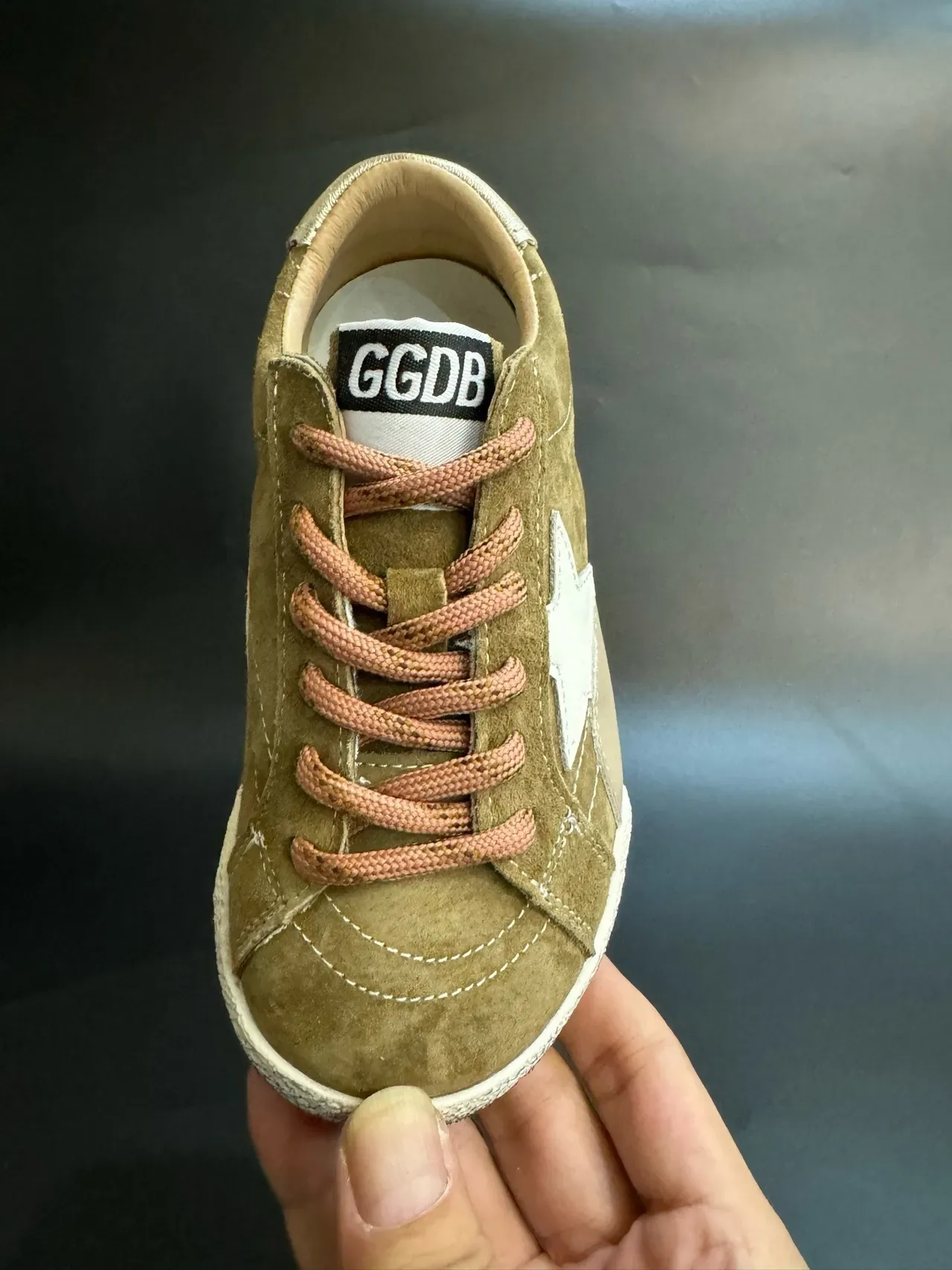Golden Goose Super-Star Off-White Suede Star Patch zapatillas lifestyle 6