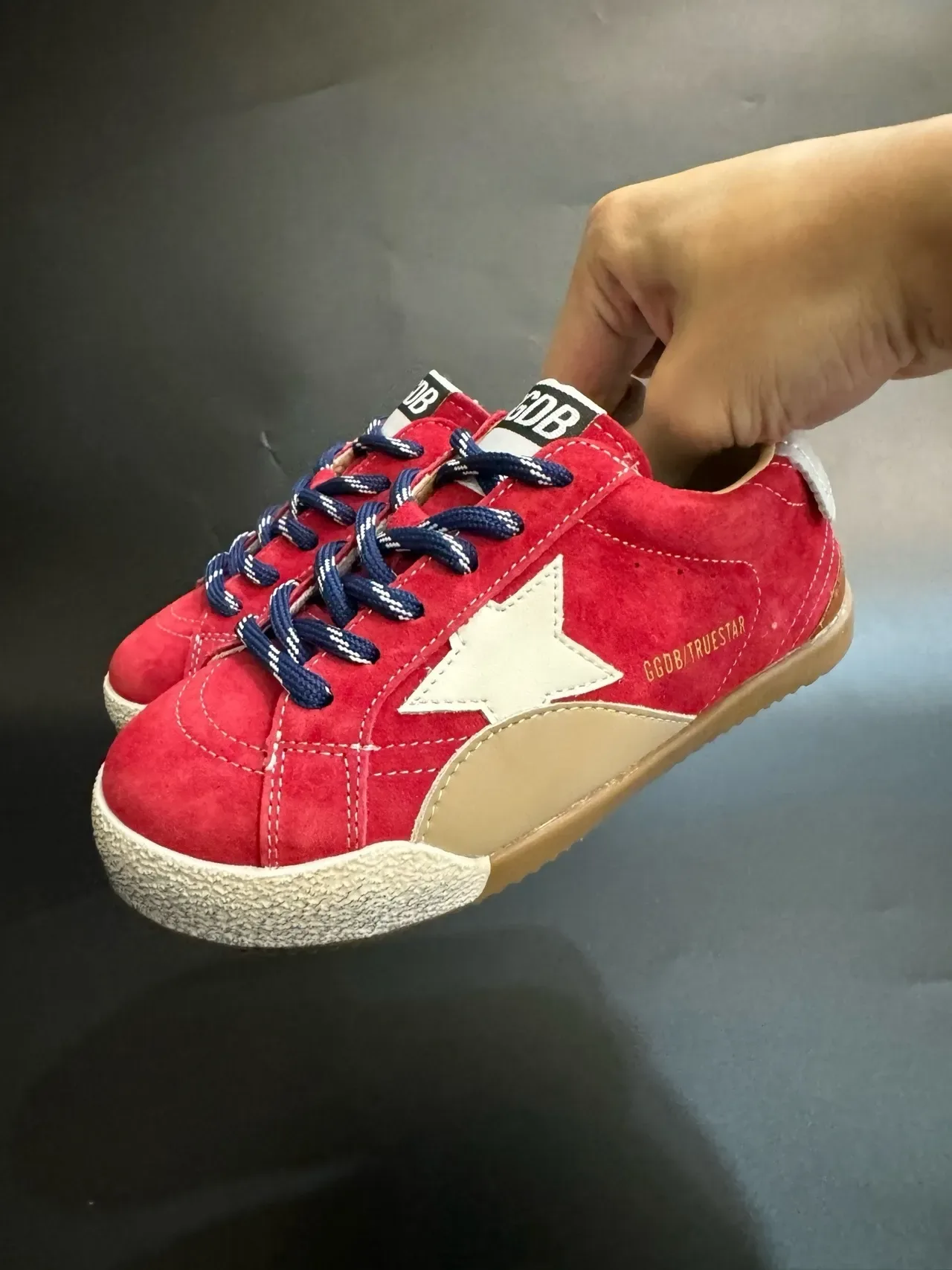 Golden Goose Super-Star Off-White Suede Star Patch zapatillas lifestyle 9