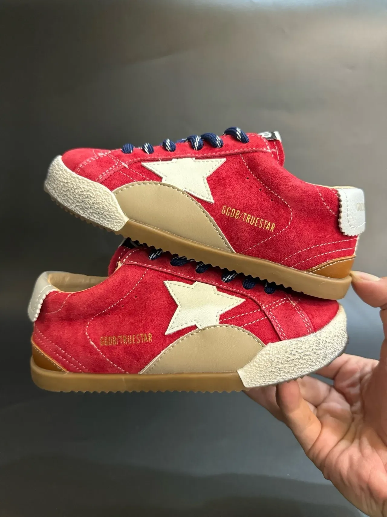 Golden Goose Super-Star Off-White Suede Star Patch zapatillas lifestyle 10