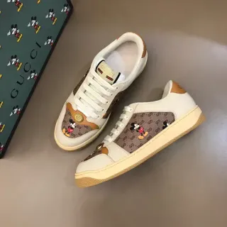 Gucci Ace Disney Mickey Mouse GG Supreme Estilo de vida Zapatos