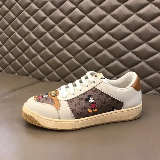 Gucci Ace Disney Mickey Mouse GG Supreme Chaussures style de vie 3