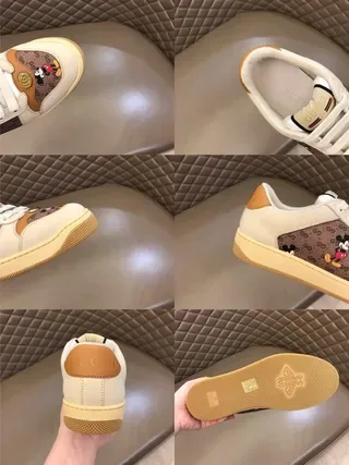 Gucci Ace Disney Mickey Mouse GG Supreme Chaussures style de vie 6