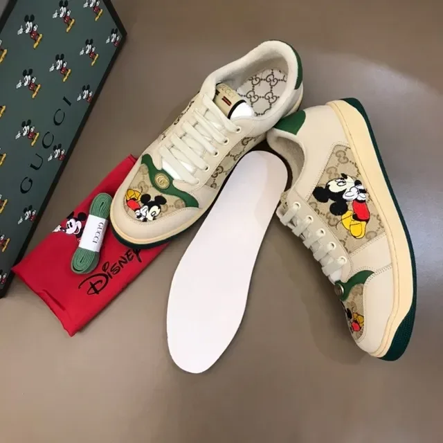 Gucci Ace x Disney Mickey Mouse GG Monogram Zapatillas Lifestyle 2