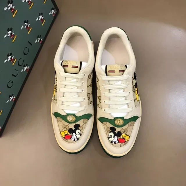 Gucci Ace x Disney Mickey Mouse GG Monogram Zapatillas Lifestyle 5