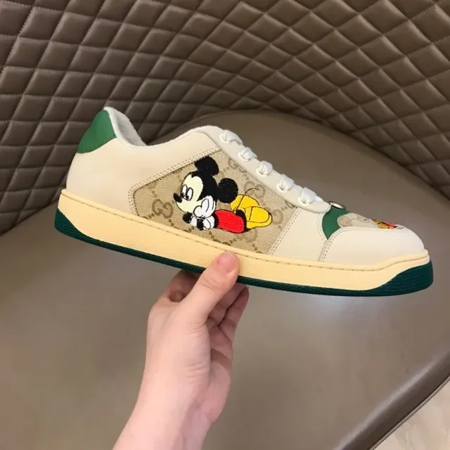 Gucci Ace x Disney Mickey Mouse GG Monogram Zapatillas Lifestyle 7