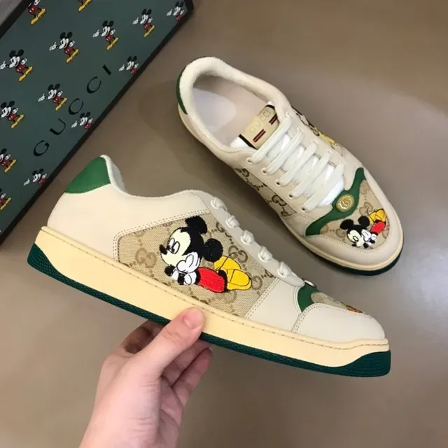 Gucci Ace x Disney Mickey Mouse GG Monogram Zapatillas Lifestyle 8