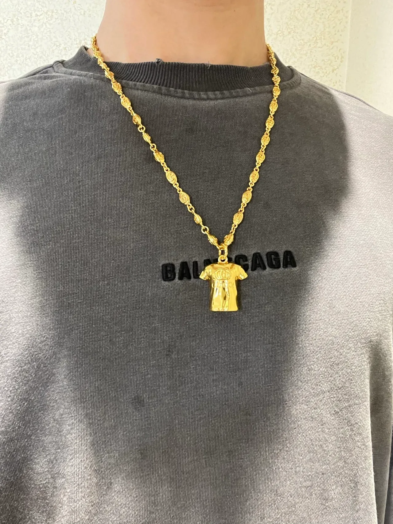 Gucci Chaîne Texturée à Maillons Ovales en Or 8