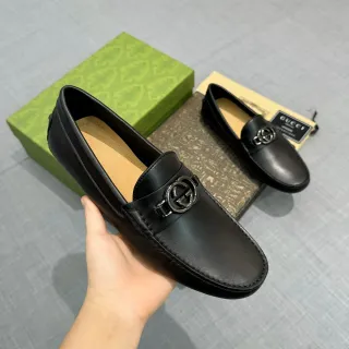 Gucci Horsebit 1955 Mocasines de Cuero Negro