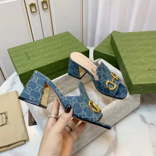 Gucci Horsebit 1955 牛仔 GG Monogram Horsebit Buckle 乐福鞋