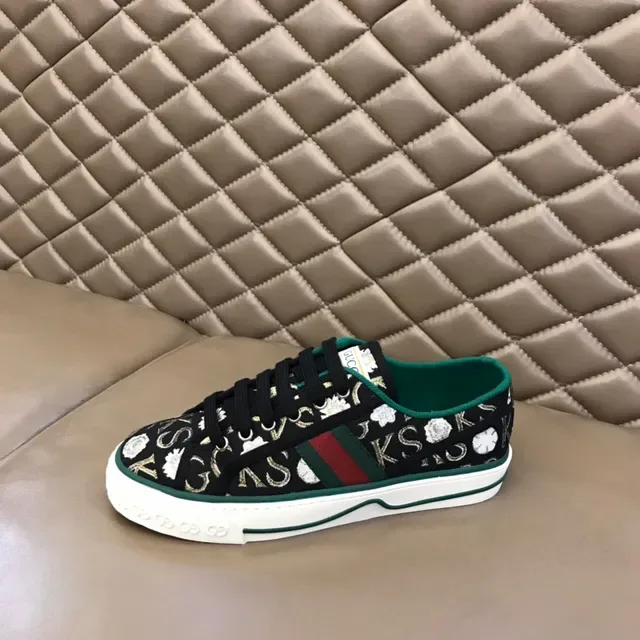 Gucci Monogram-Print Web Stripe Lifestyle Zapatillas 5