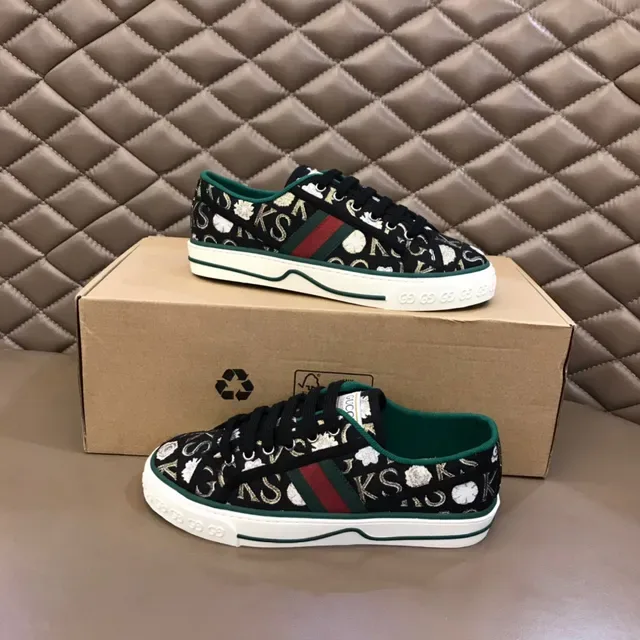 Gucci Monogram-Print Web Stripe Lifestyle Zapatillas 7