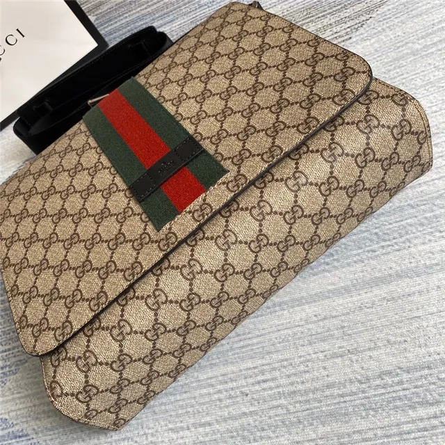 Gucci Ophidia GG Monogram Sac Messager en Toile 16