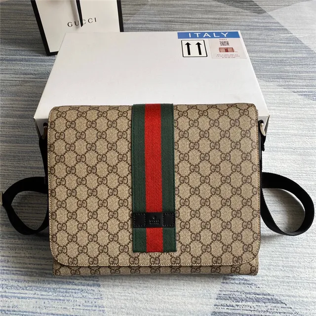 Gucci Ophidia GG Monogram Sac Messager en Toile 19