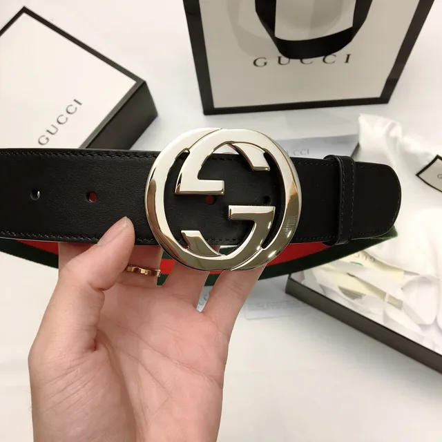 Gucci Ophidia Cinto Canvas Web Verde Vermelho 4