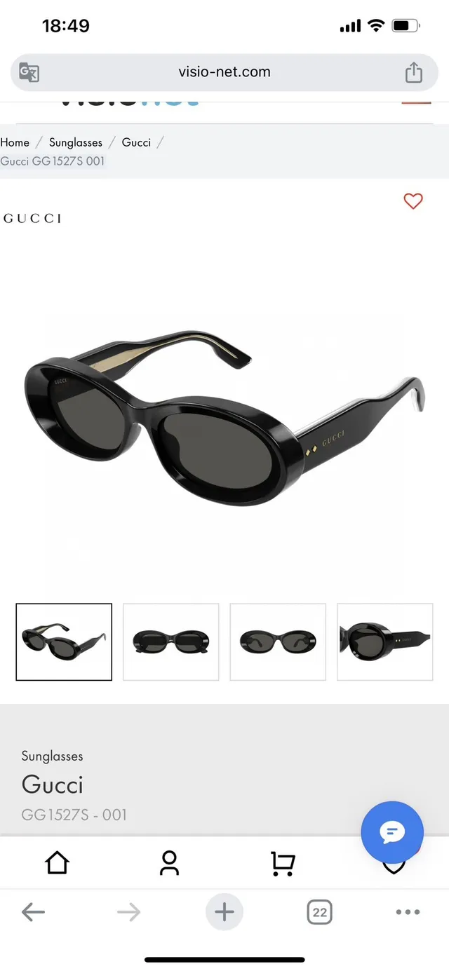 Gucci Óculos de sol Marco ovalado de acetato rosa marrom Acento de ponte dourado 3