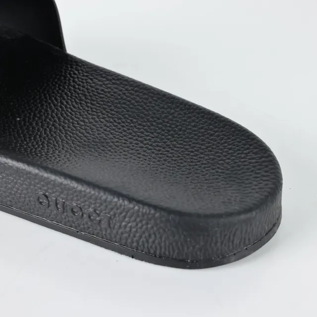 Gucci Screener GG Monogram طباعة الزهور نعال منزلقة 5