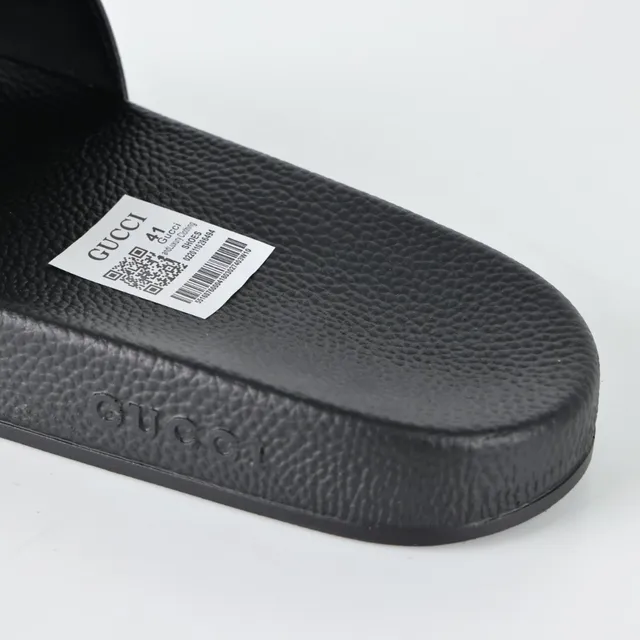 Gucci Screener GG Monogram طباعة الزهور نعال منزلقة 13