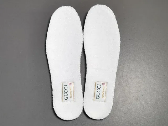 Gucci Tennis 1977 Crema Canvas Rayas Web Zapatillas Lifestyle 9