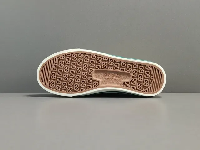 Gucci Tennis 1977 Crema Canvas Rayas Web Zapatillas Lifestyle 13