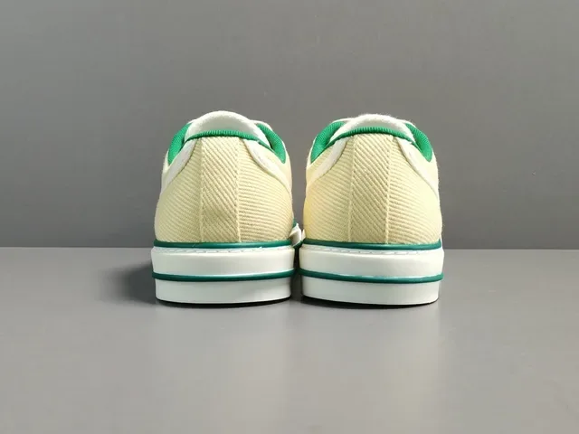Gucci Tennis 1977 Crema Canvas Rayas Web Zapatillas Lifestyle 15