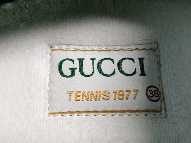 Gucci Tennis 1977 Crema Canvas Rayas Web Zapatillas Lifestyle 16