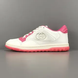 Gucci Tennis 1977 Zapatillas Lifestyle blancas y rosadas