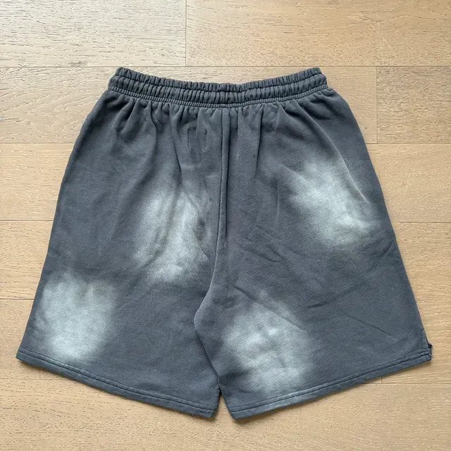 Hellstar Bleach-Wash Drawstring Shorts 9