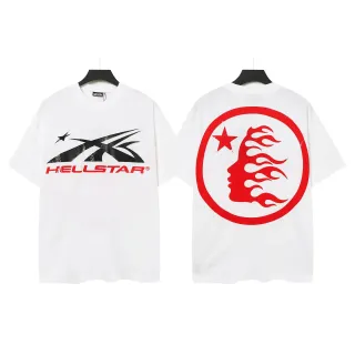 Hellstar Double-Sided Graphic Print Oversized T-Shirt