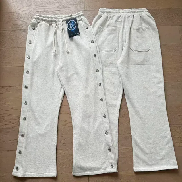Hellstar গ্রাফিক প্রিন্ট হেদার গ্রে Oversized Tracksuit 6
