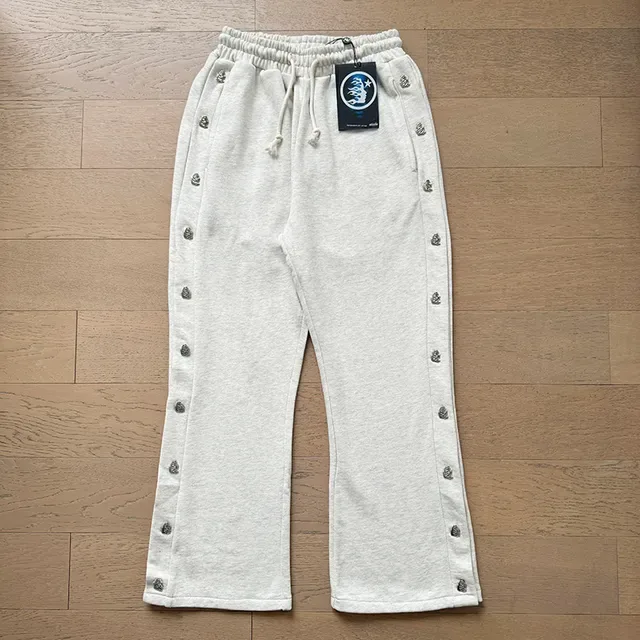 Hellstar গ্রাফিক প্রিন্ট হেদার গ্রে Oversized Tracksuit 7