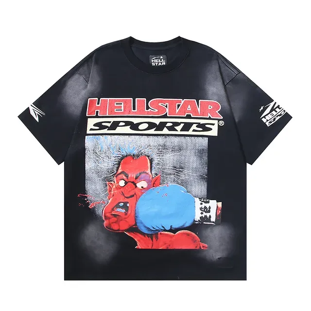 Hellstar Graphic Print Oversized T-Shirt 2