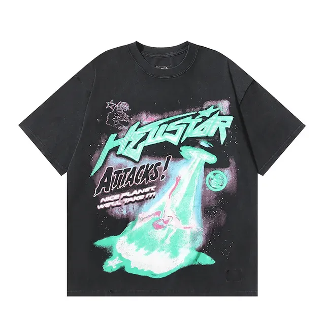 Hellstar Graphic Print Oversized T-Shirt 2