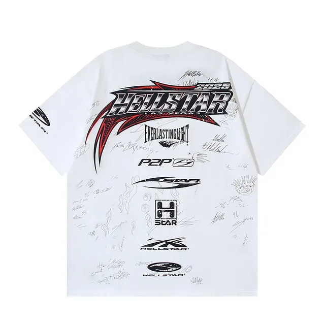 Hellstar Graphic-Print Oversized T-Shirt 6