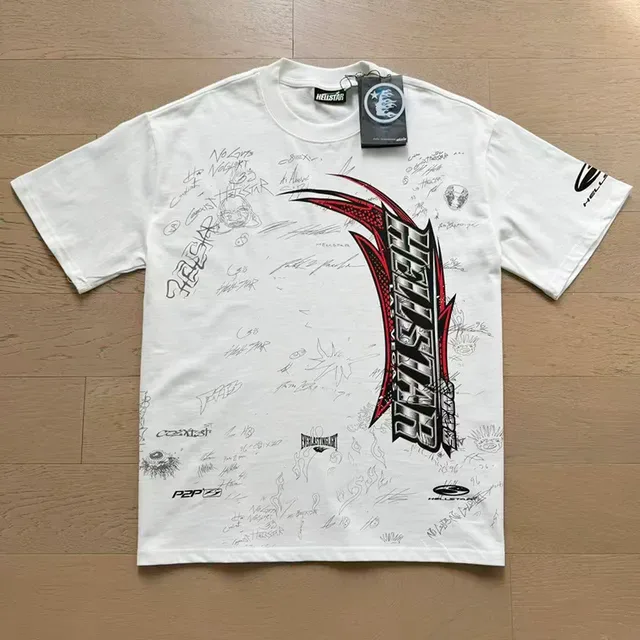 Hellstar Graphic-Print Oversized T-Shirt 8