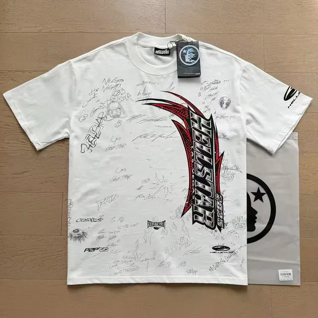 Hellstar Graphic-Print Oversized T-Shirt 9