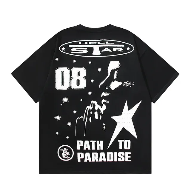 Hellstar Path to Paradise 08 印花宽松T恤 3
