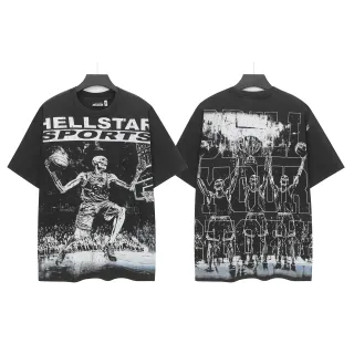 Hellstar Sports Graphic Oversized Black T-Shirt