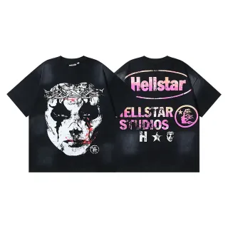 Hellstar Studios Graphic Oversized Black T-Shirt