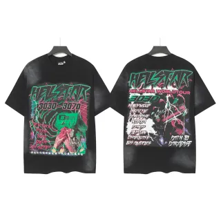 Hellstar World Tour 3030–3070 Graphic Print Oversized T-Shirt